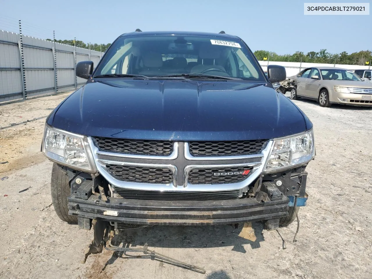 2020 Dodge Journey Se VIN: 3C4PDCAB3LT279021 Lot: 70832794