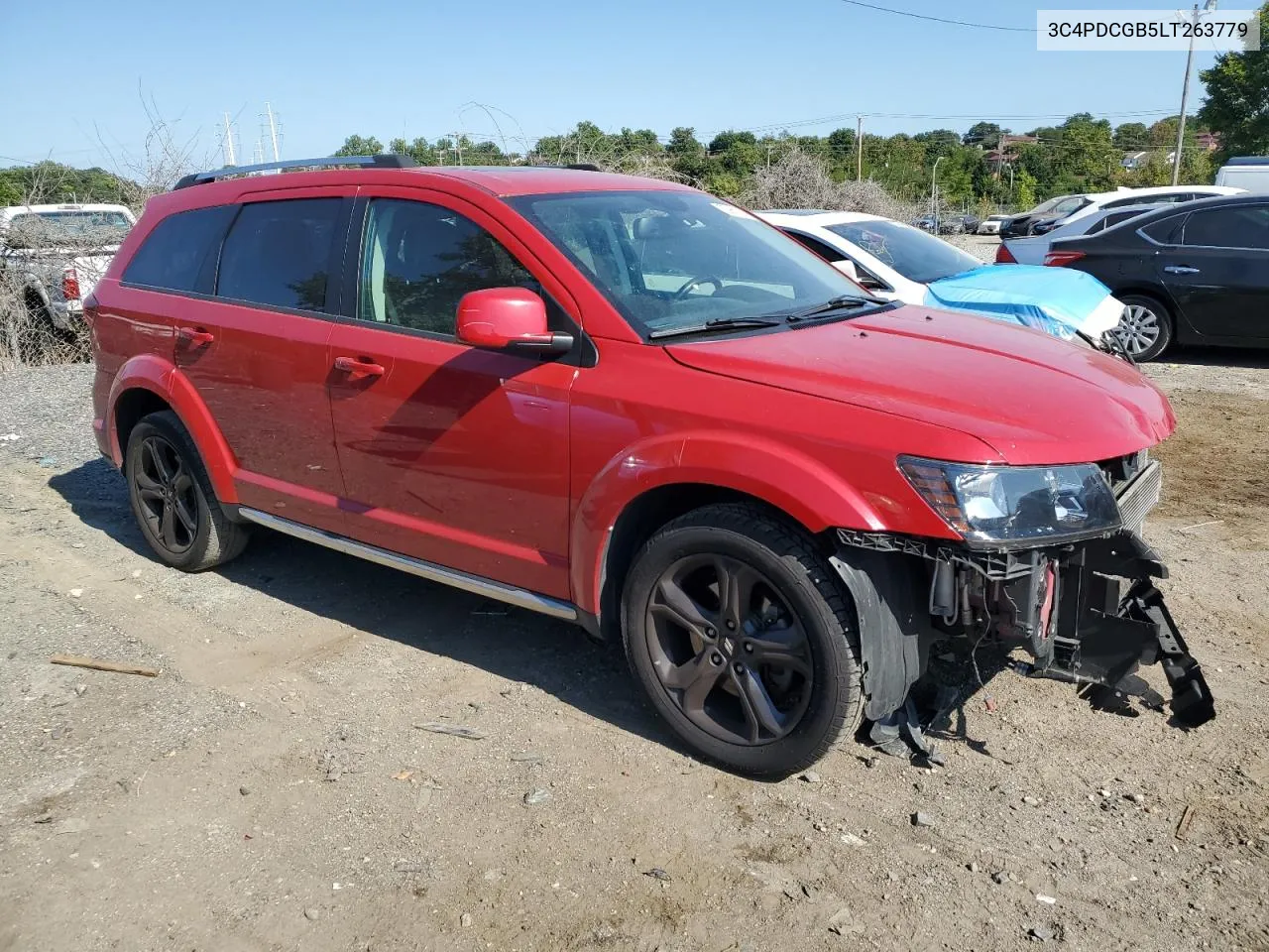 2020 Dodge Journey Crossroad VIN: 3C4PDCGB5LT263779 Lot: 70961324