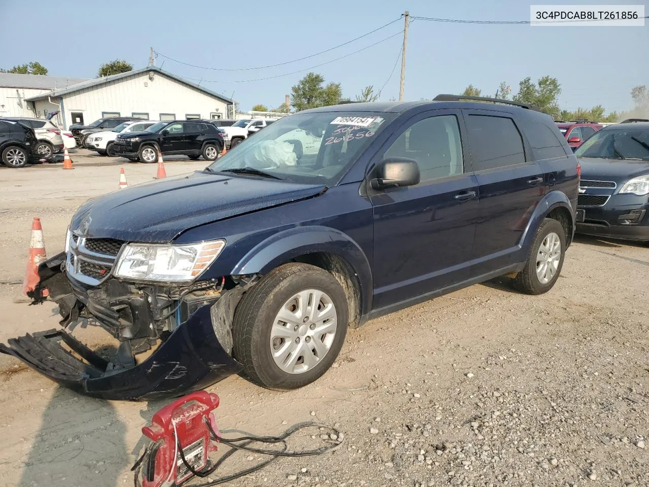 2020 Dodge Journey Se VIN: 3C4PDCAB8LT261856 Lot: 70984154