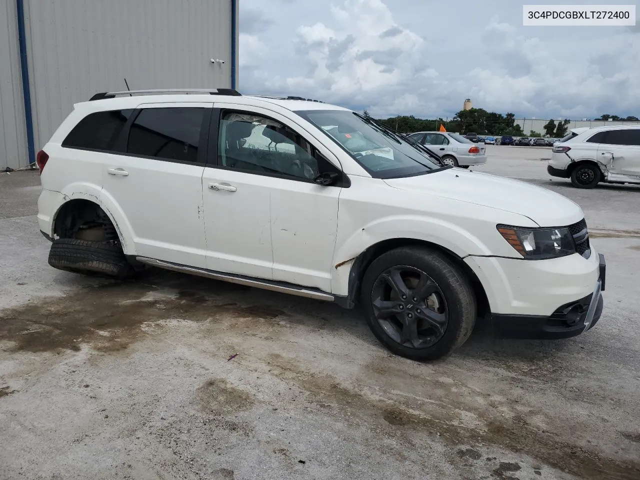 2020 Dodge Journey Crossroad VIN: 3C4PDCGBXLT272400 Lot: 71023844