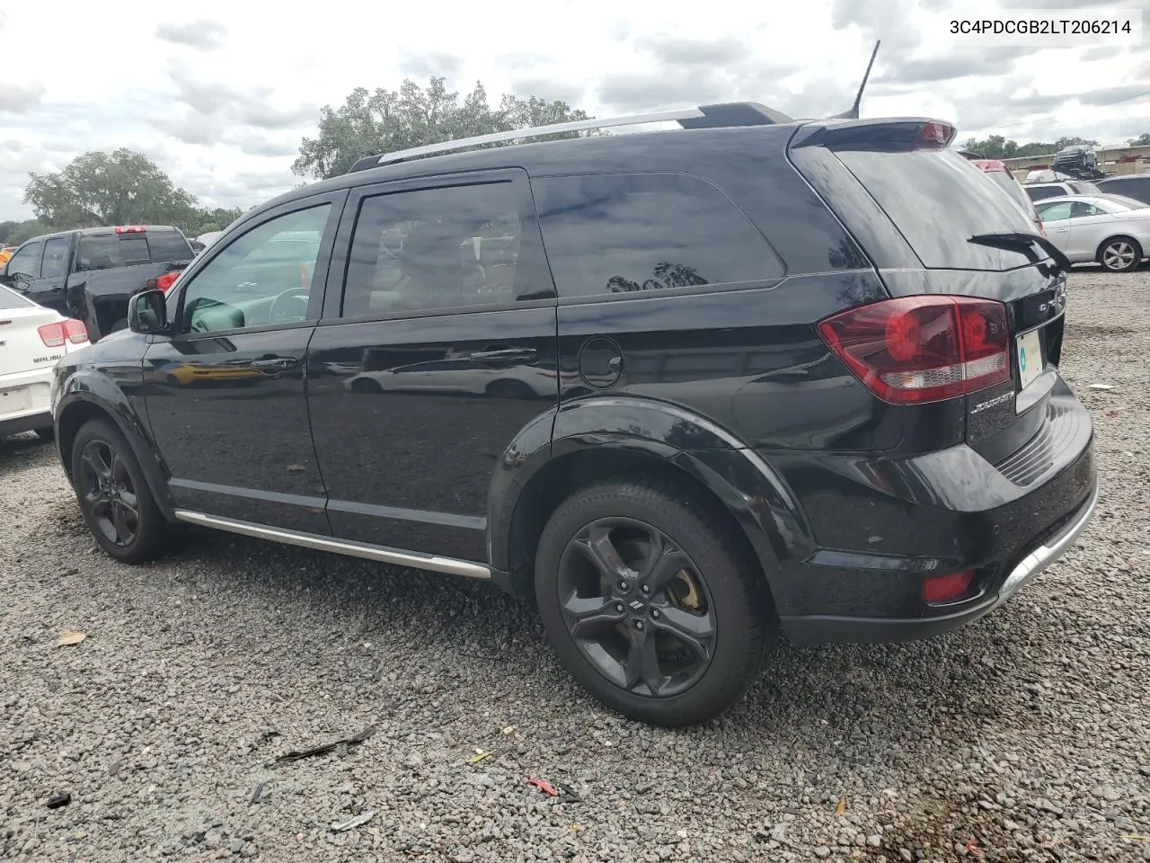 2020 Dodge Journey Crossroad VIN: 3C4PDCGB2LT206214 Lot: 71128304