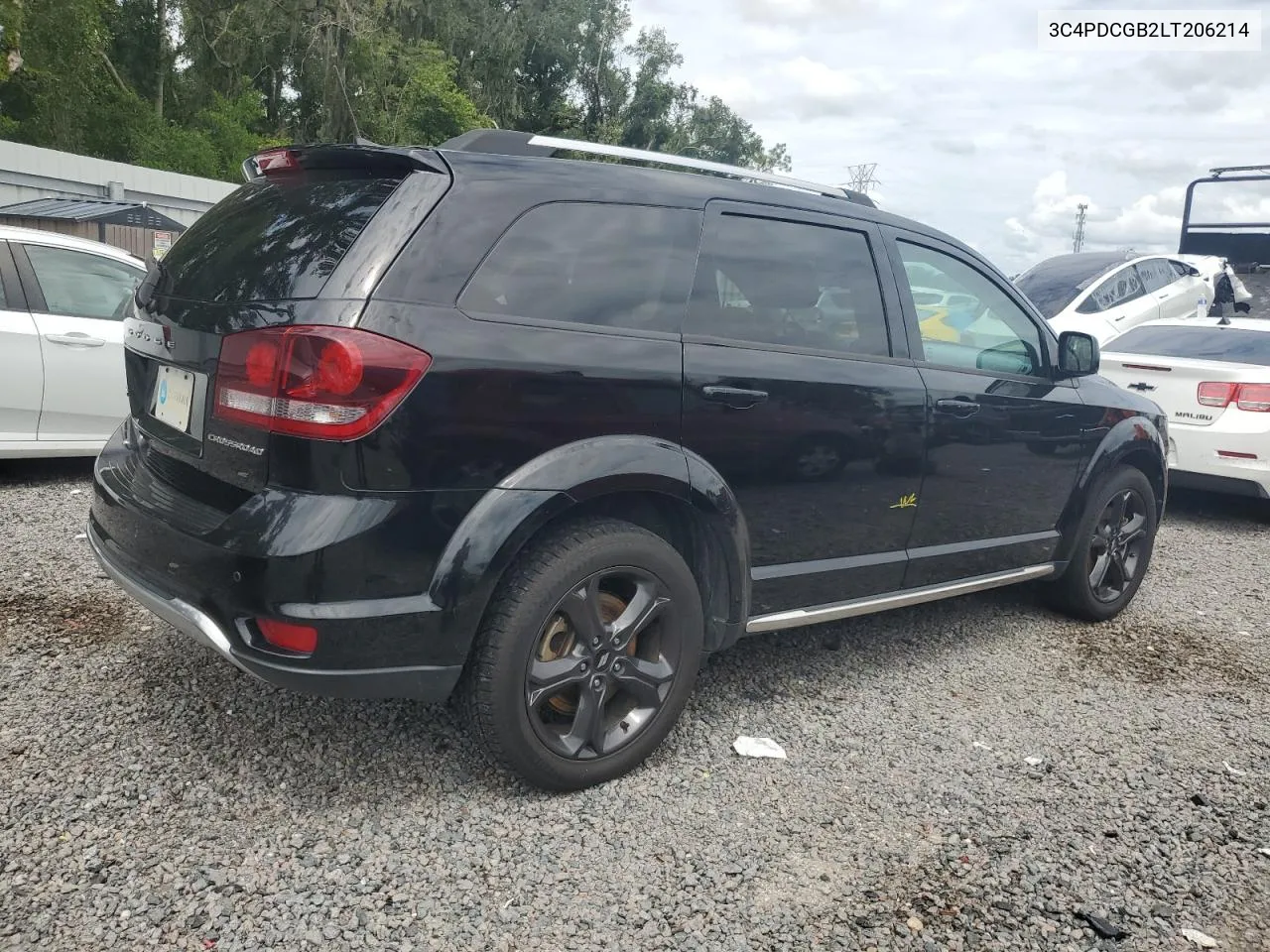 2020 Dodge Journey Crossroad VIN: 3C4PDCGB2LT206214 Lot: 71128304