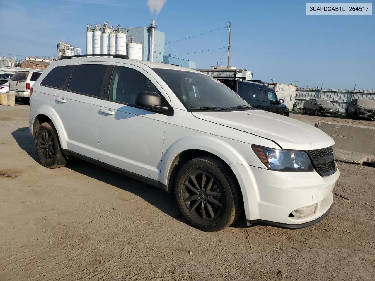 2020 Dodge Journey Se VIN: 3C4PDCAB1LT264517 Lot: 71397344