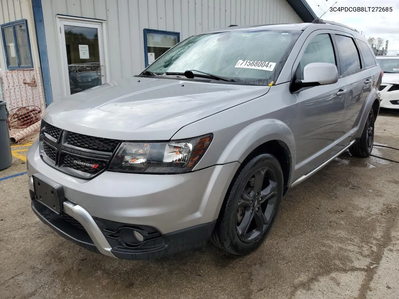 2020 Dodge Journey Crossroad VIN: 3C4PDCGB8LT272685 Lot: 71588004