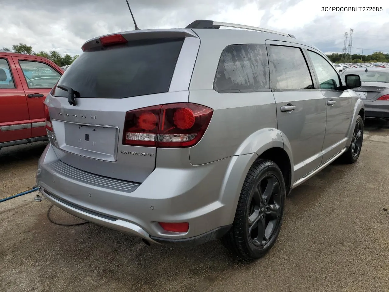 2020 Dodge Journey Crossroad VIN: 3C4PDCGB8LT272685 Lot: 71588004