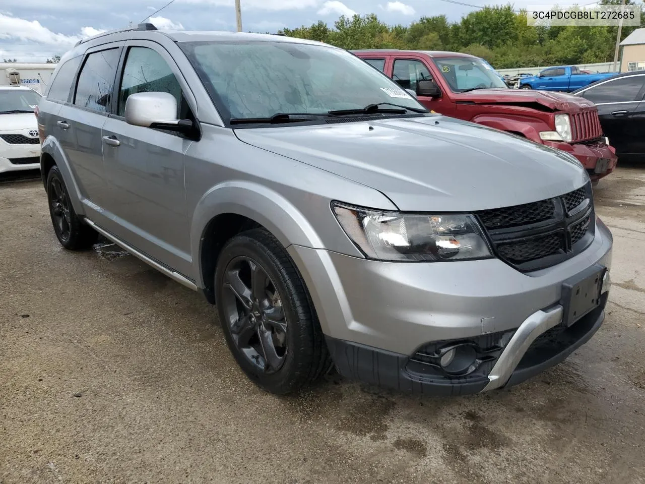 2020 Dodge Journey Crossroad VIN: 3C4PDCGB8LT272685 Lot: 71588004