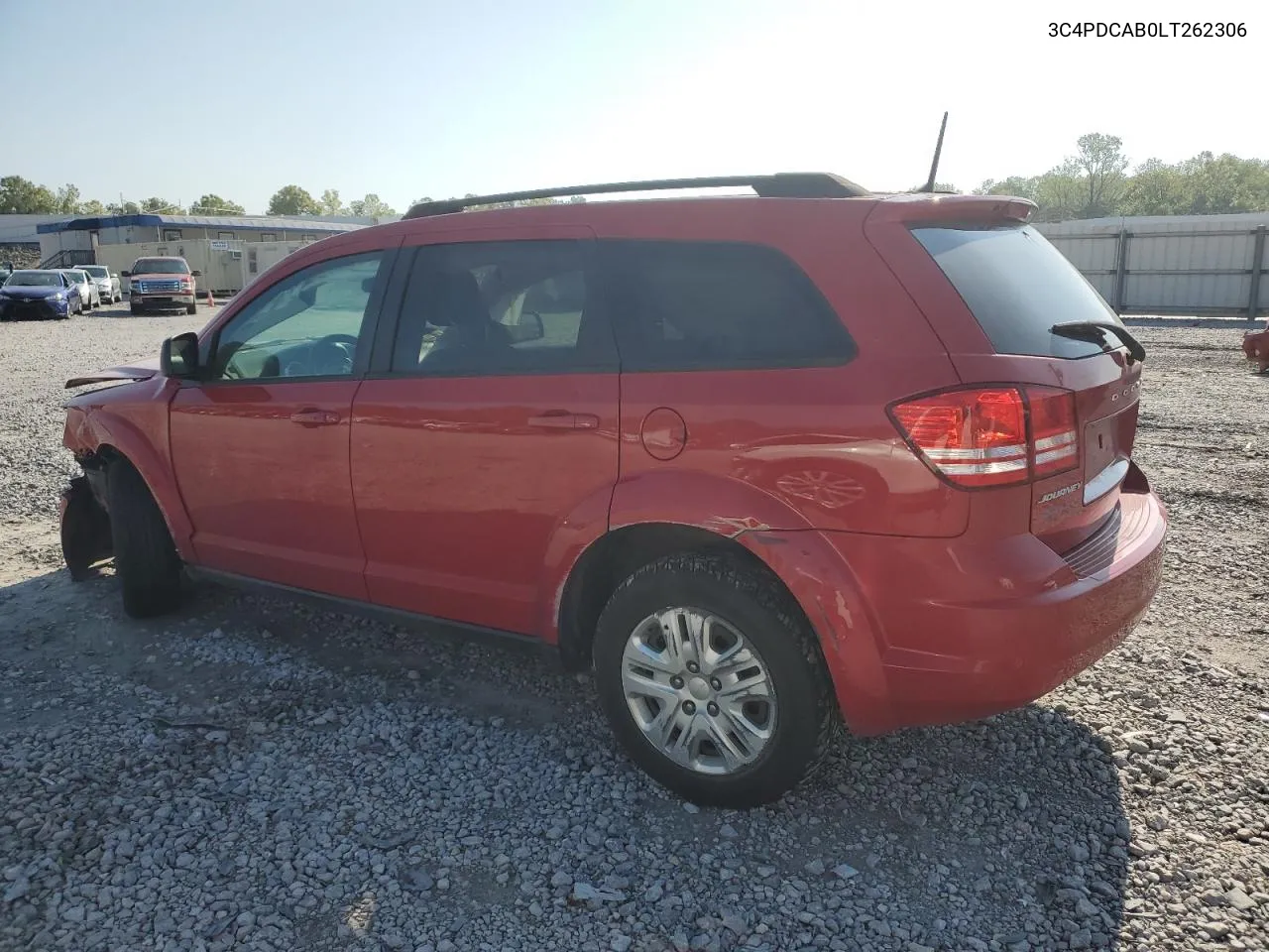 2020 Dodge Journey Se VIN: 3C4PDCAB0LT262306 Lot: 71848684