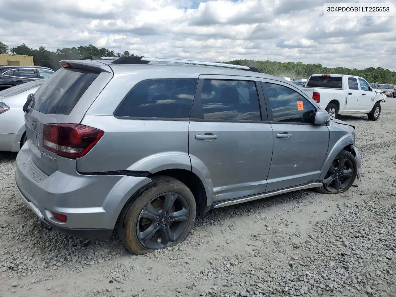 2020 Dodge Journey Crossroad VIN: 3C4PDCGB1LT225658 Lot: 71963934