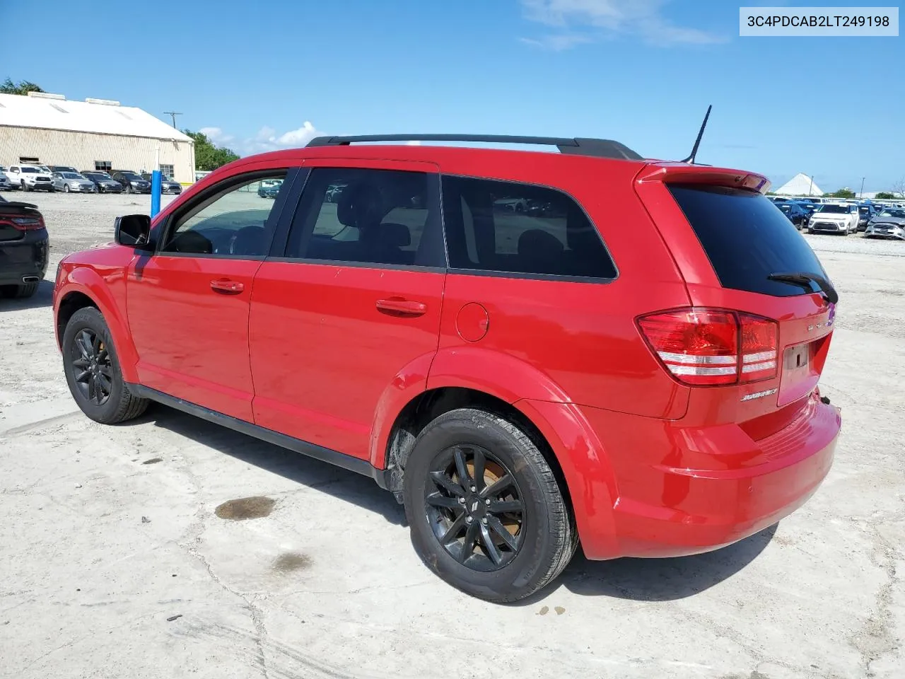 2020 Dodge Journey Se VIN: 3C4PDCAB2LT249198 Lot: 72166744