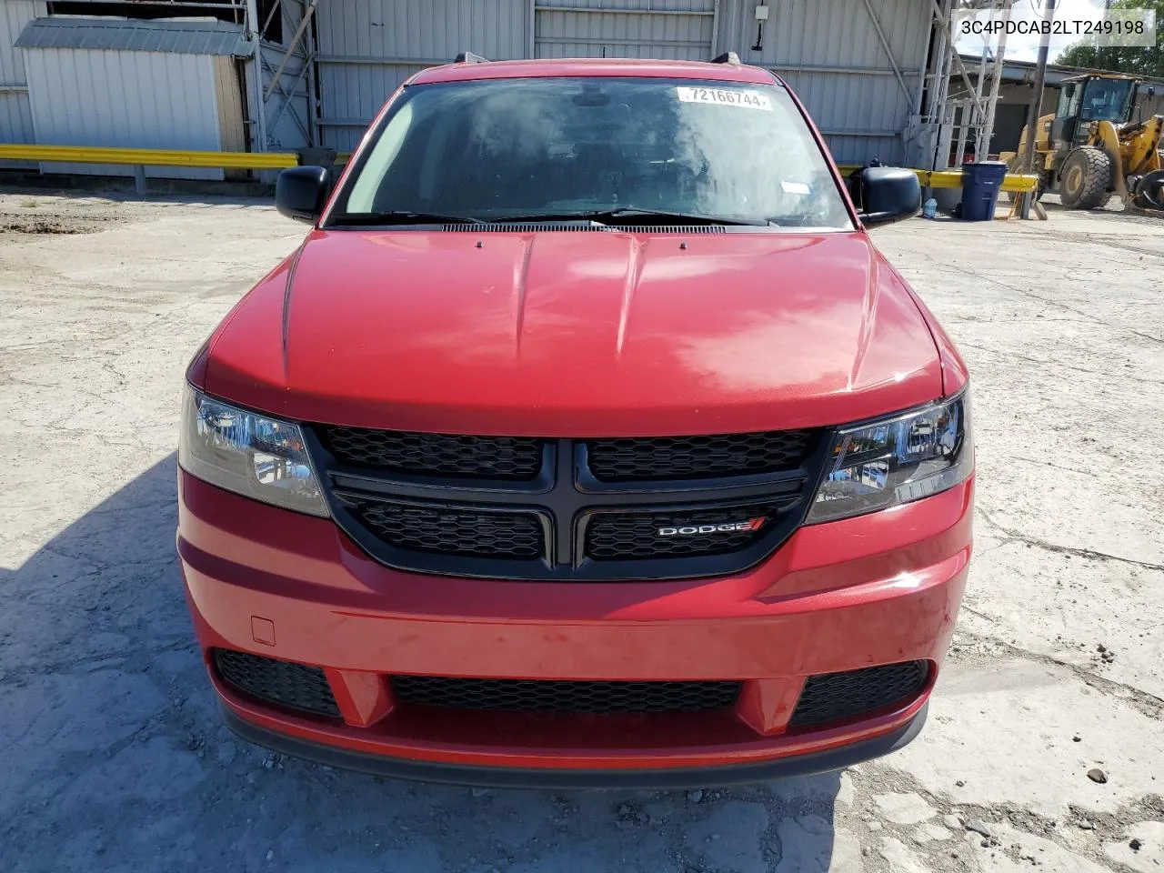 2020 Dodge Journey Se VIN: 3C4PDCAB2LT249198 Lot: 72166744