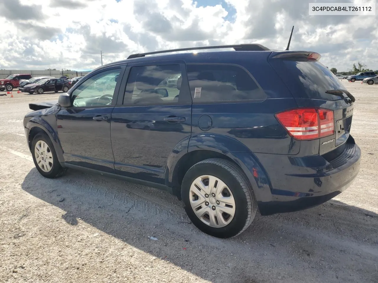 2020 Dodge Journey Se VIN: 3C4PDCAB4LT261112 Lot: 72456744