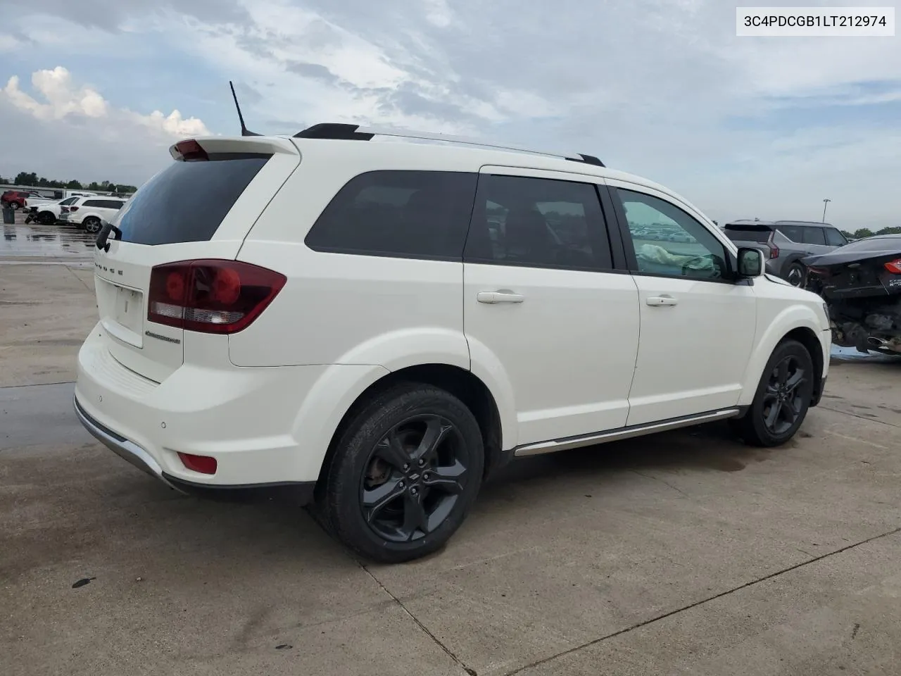 2020 Dodge Journey Crossroad VIN: 3C4PDCGB1LT212974 Lot: 72718904