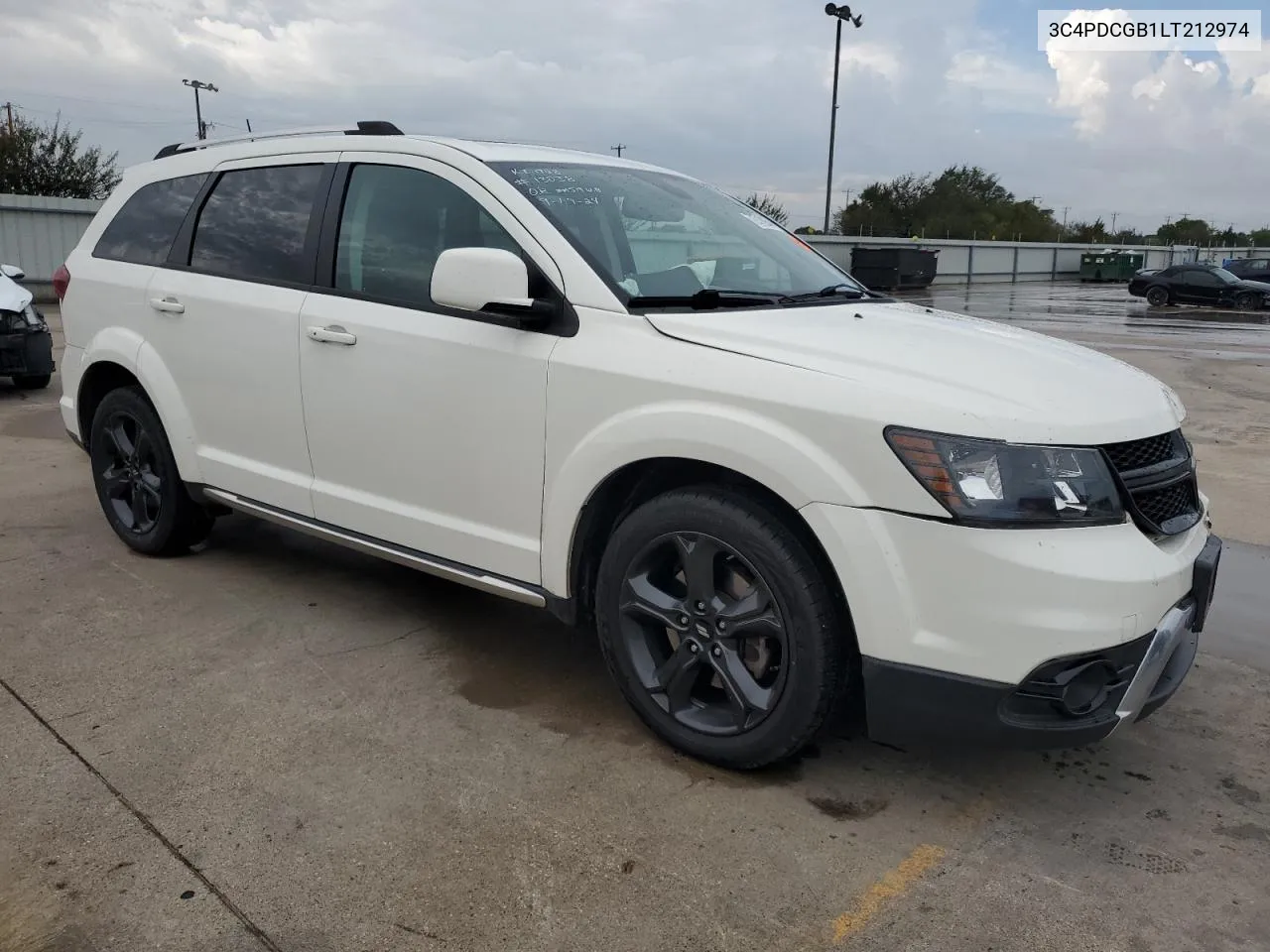 2020 Dodge Journey Crossroad VIN: 3C4PDCGB1LT212974 Lot: 72718904