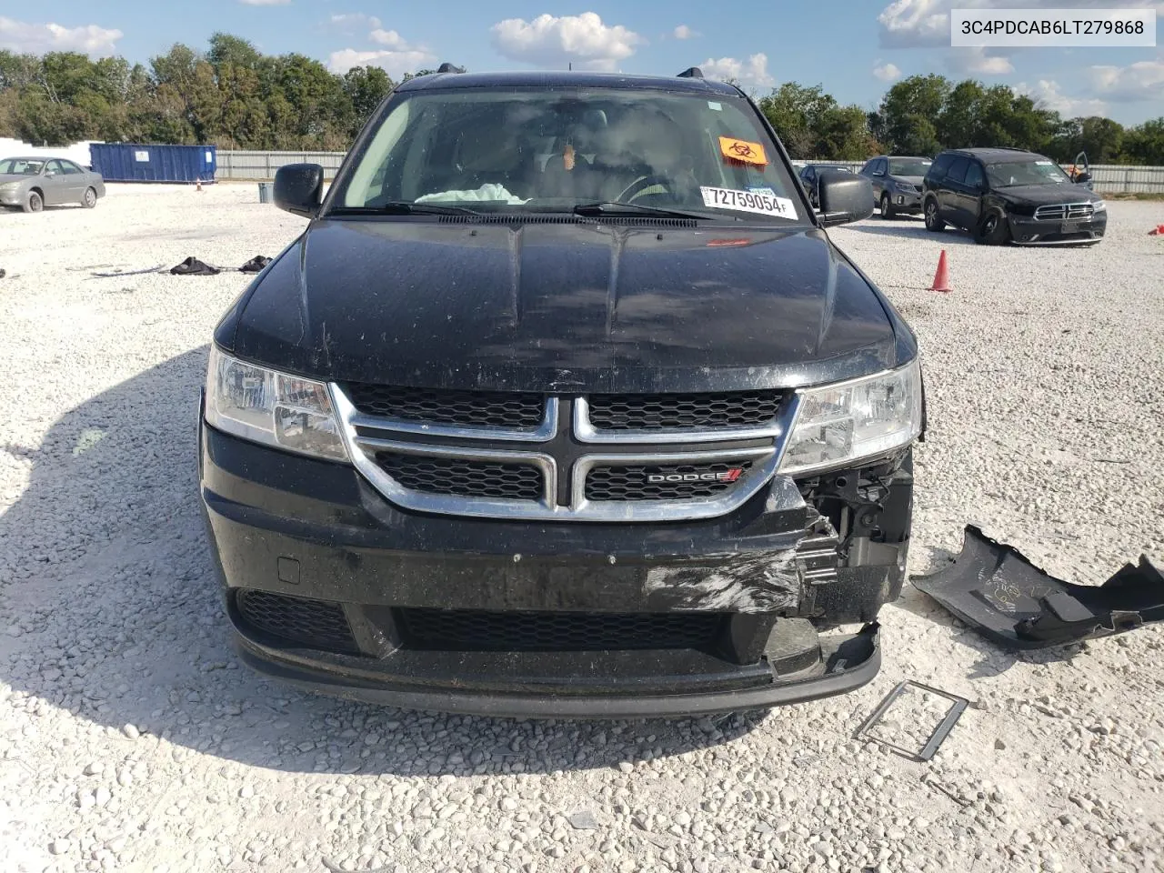 3C4PDCAB6LT279868 2020 Dodge Journey Se