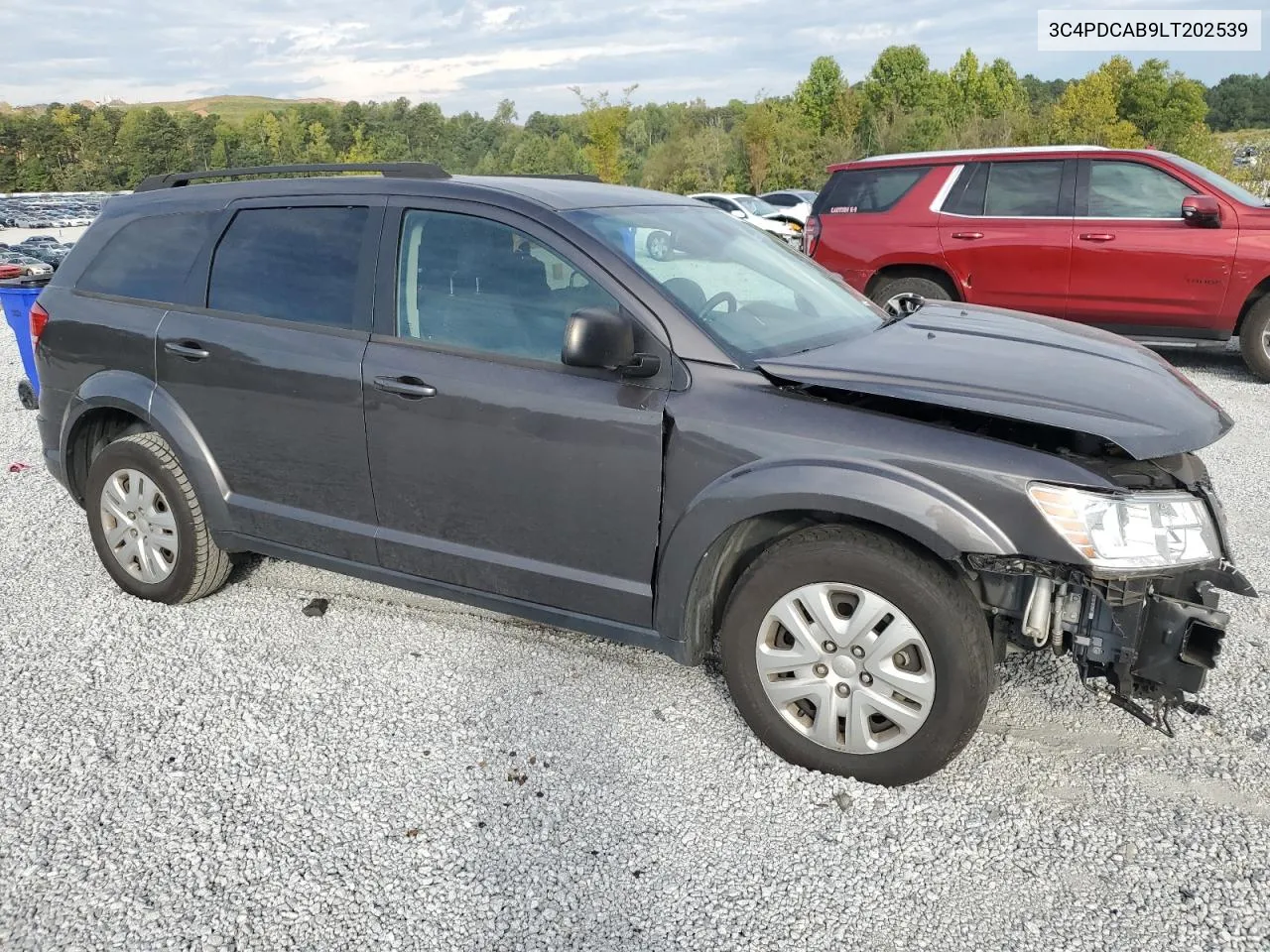 2020 Dodge Journey Se VIN: 3C4PDCAB9LT202539 Lot: 72767674