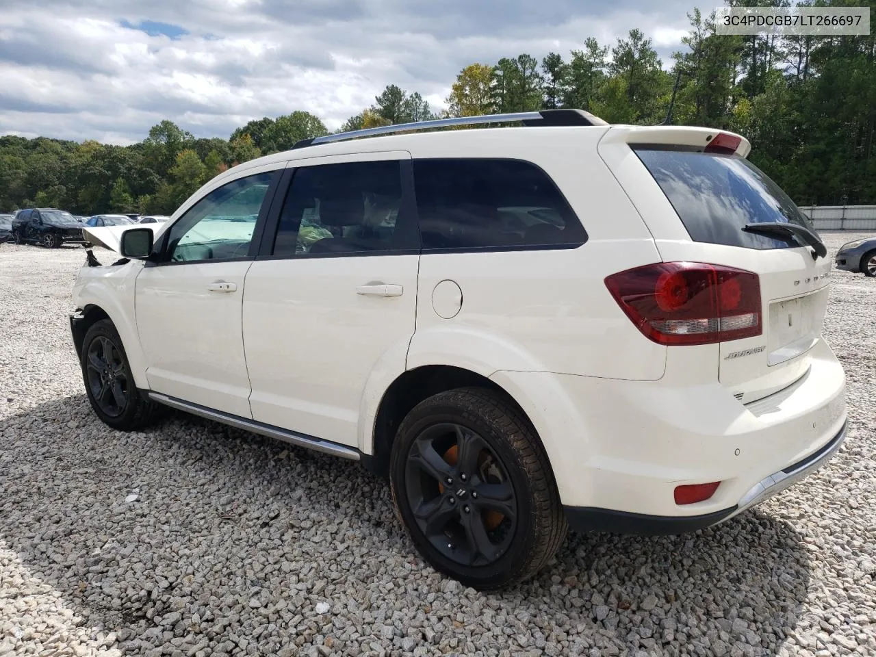 2020 Dodge Journey Crossroad VIN: 3C4PDCGB7LT266697 Lot: 73034064