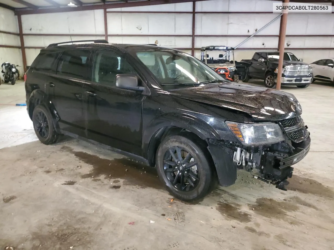 2020 Dodge Journey Se VIN: 3C4PDCAB0LT280563 Lot: 73126074