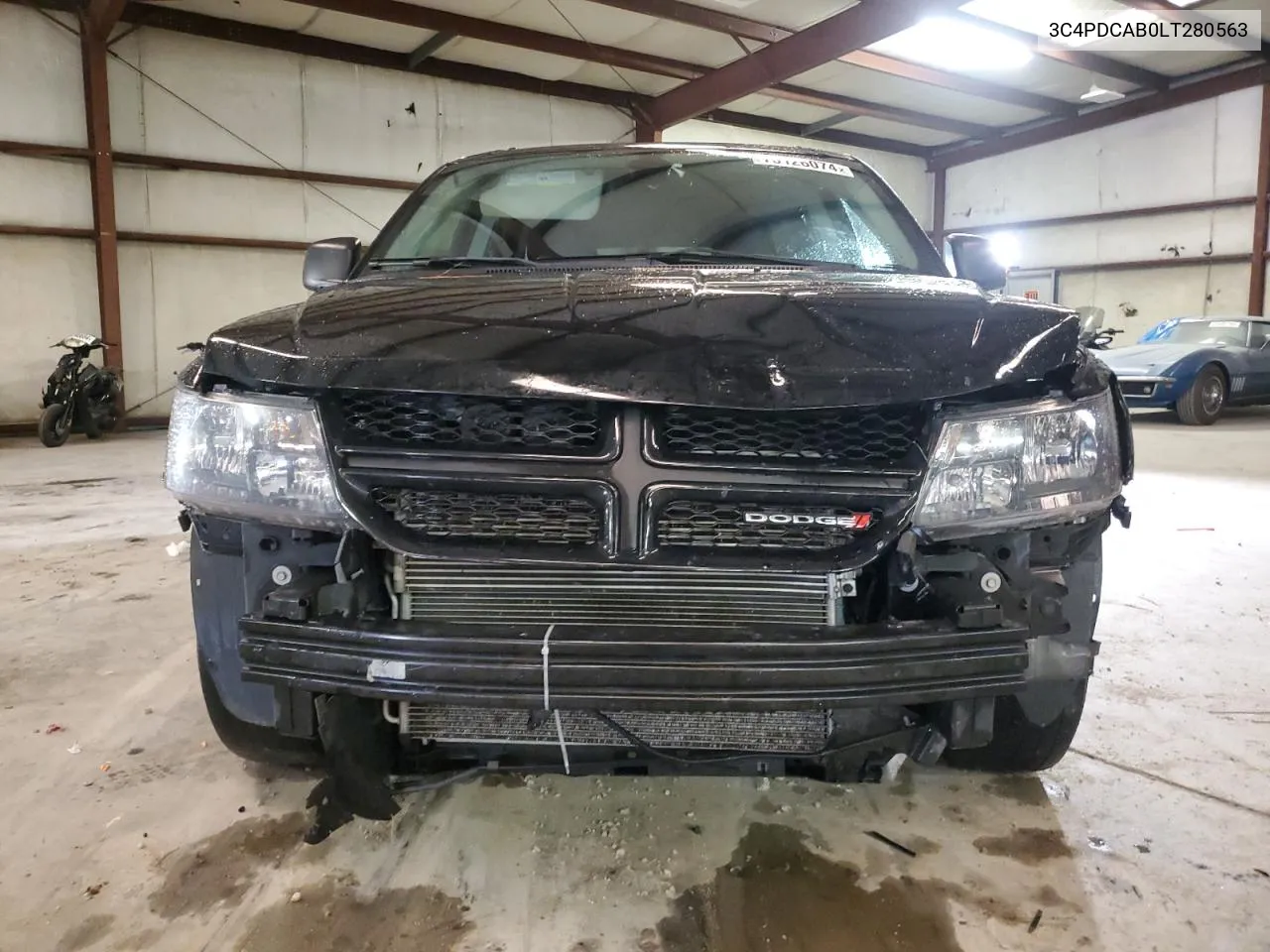 2020 Dodge Journey Se VIN: 3C4PDCAB0LT280563 Lot: 73126074