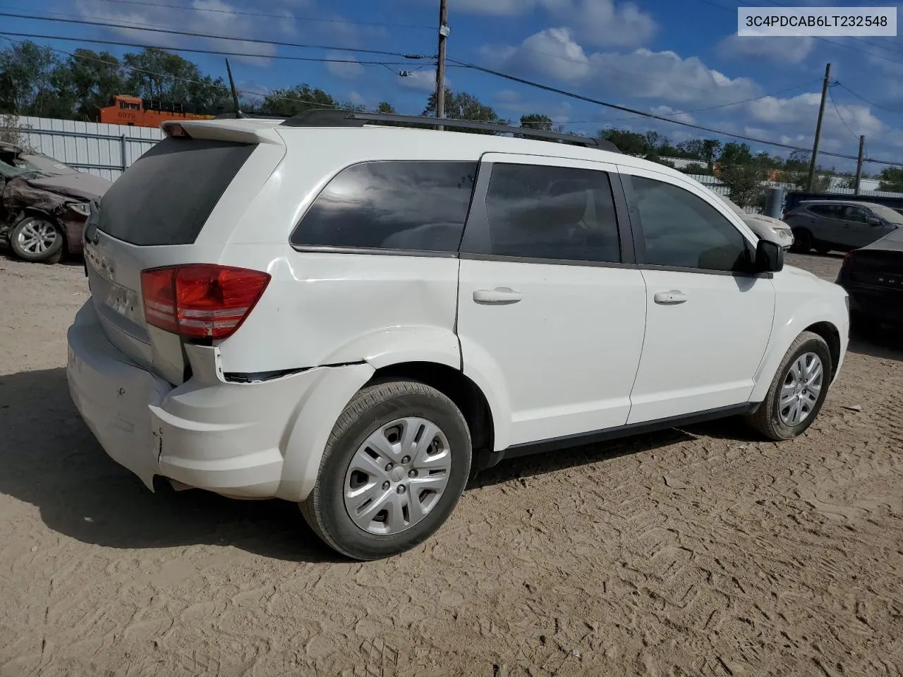 2020 Dodge Journey Se VIN: 3C4PDCAB6LT232548 Lot: 73474864