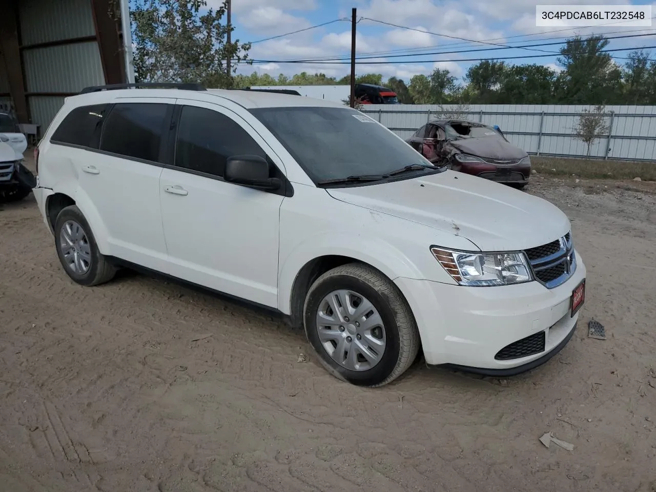 2020 Dodge Journey Se VIN: 3C4PDCAB6LT232548 Lot: 73474864