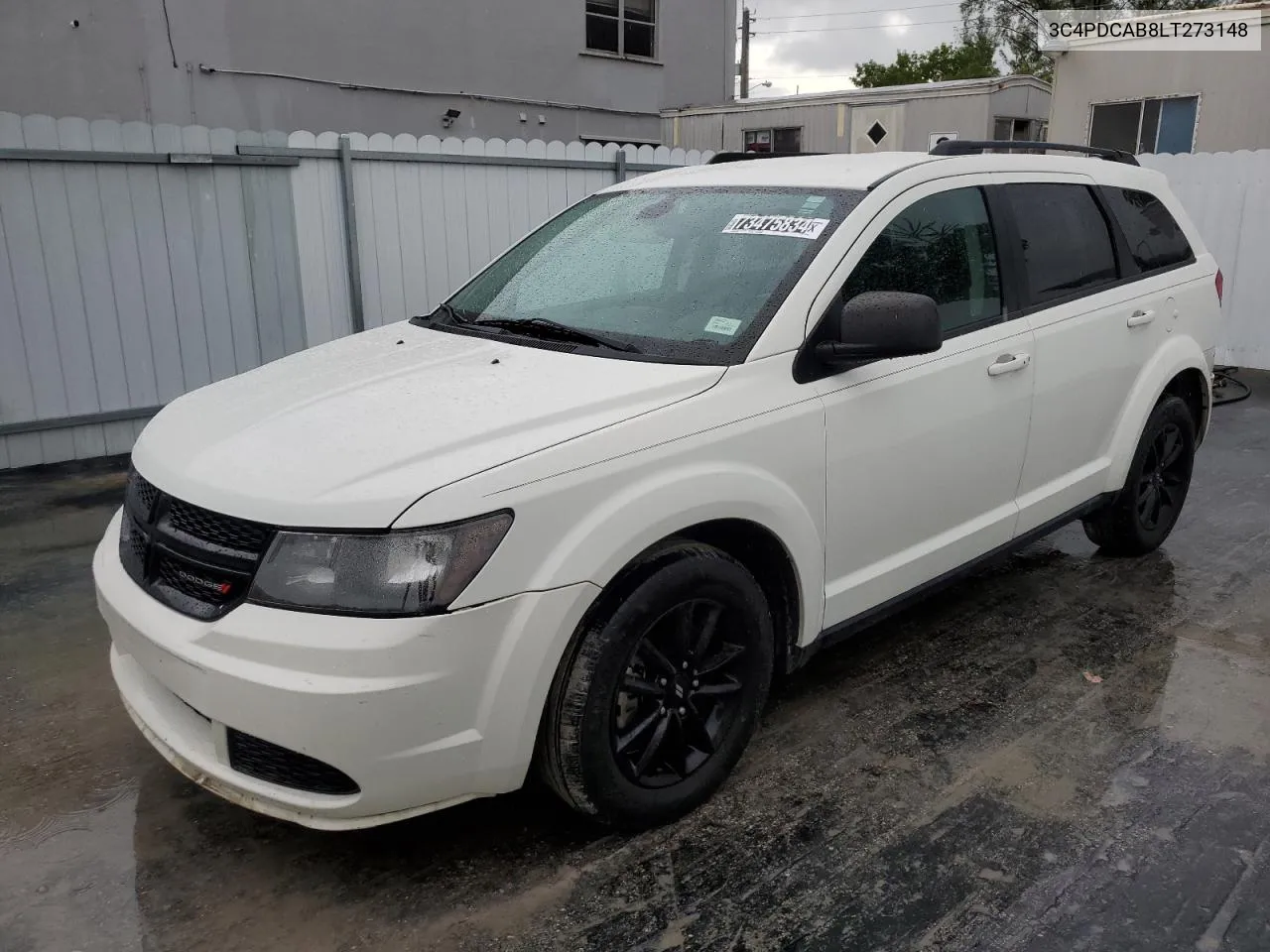 2020 Dodge Journey Se VIN: 3C4PDCAB8LT273148 Lot: 73475834