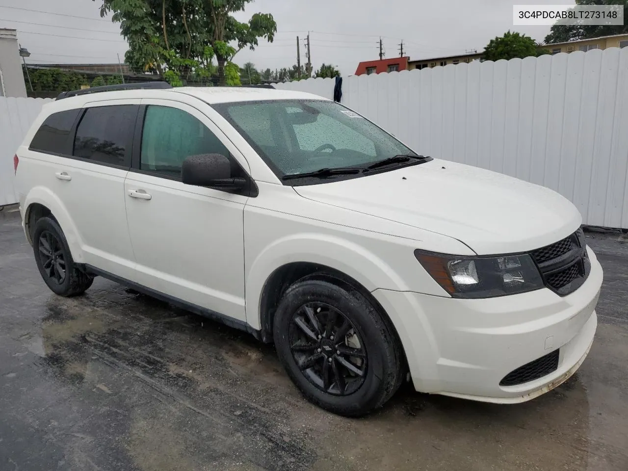 2020 Dodge Journey Se VIN: 3C4PDCAB8LT273148 Lot: 73475834