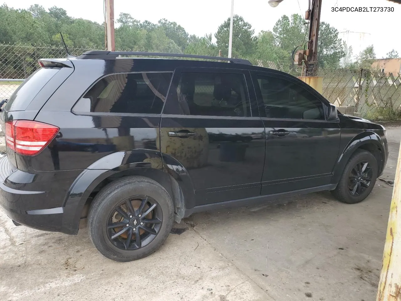 2020 Dodge Journey Se VIN: 3C4PDCAB2LT273730 Lot: 73608334