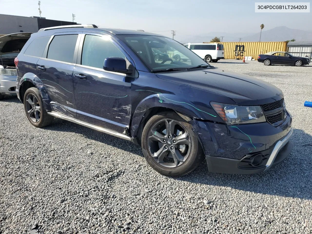 3C4PDCGB1LT264203 2020 Dodge Journey Crossroad