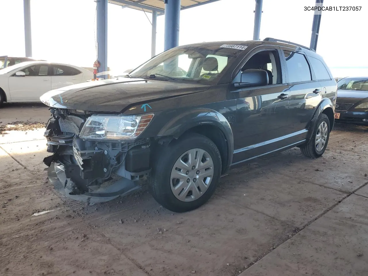 3C4PDCAB1LT237057 2020 Dodge Journey Se