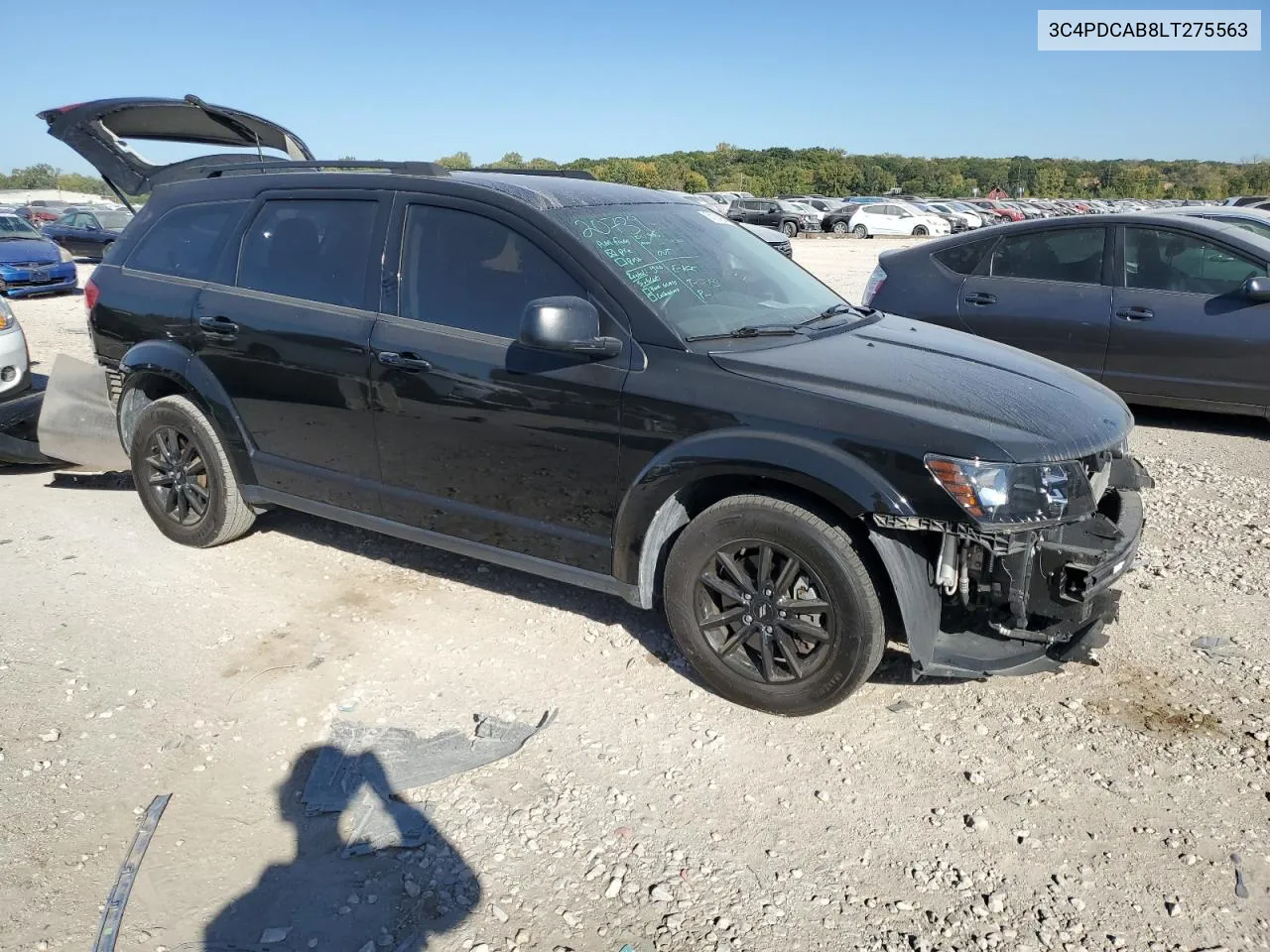 2020 Dodge Journey Se VIN: 3C4PDCAB8LT275563 Lot: 74104954