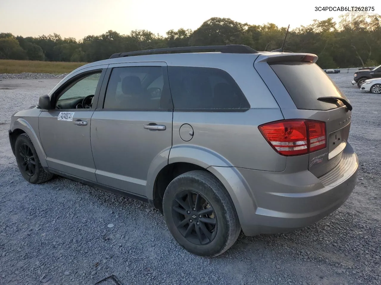 2020 Dodge Journey Se VIN: 3C4PDCAB6LT262875 Lot: 74240974