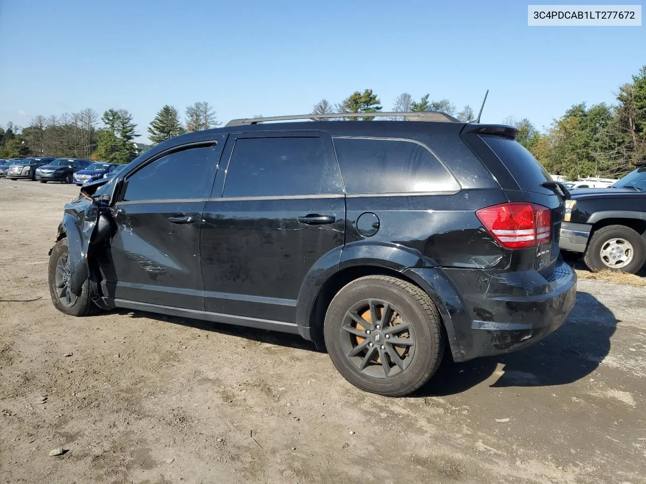 2020 Dodge Journey Se VIN: 3C4PDCAB1LT277672 Lot: 74432324