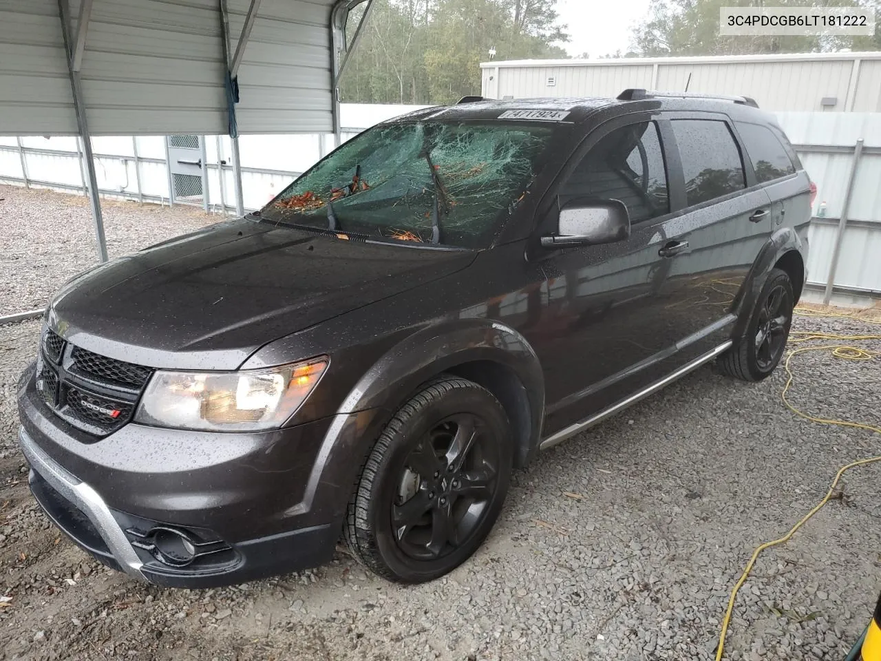 2020 Dodge Journey Crossroad VIN: 3C4PDCGB6LT181222 Lot: 74717924