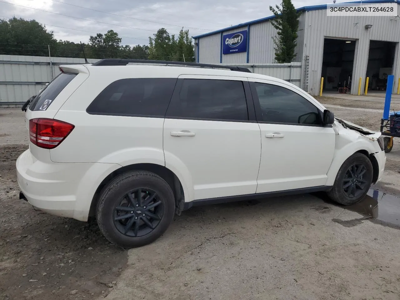 2020 Dodge Journey Se VIN: 3C4PDCABXLT264628 Lot: 74828494