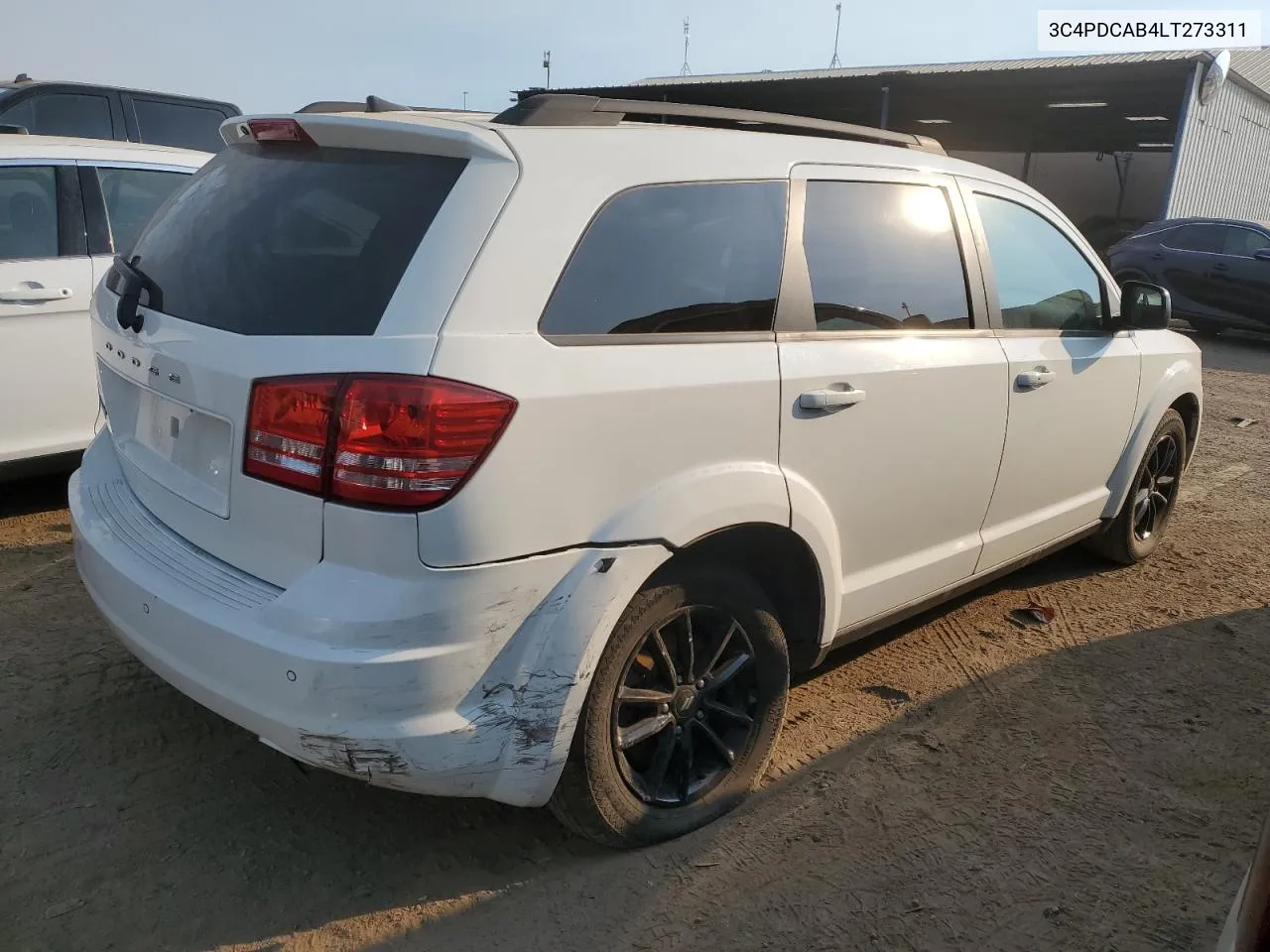 2020 Dodge Journey Se VIN: 3C4PDCAB4LT273311 Lot: 75617114