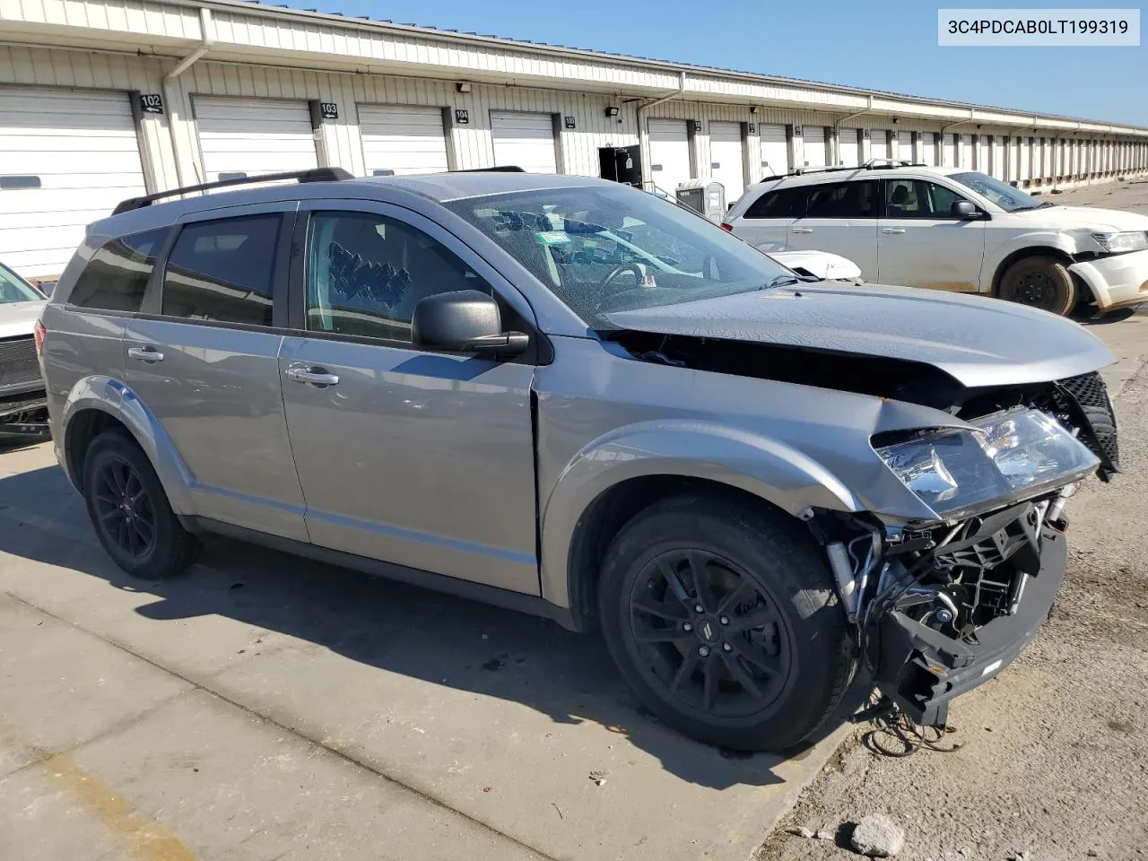 2020 Dodge Journey Se VIN: 3C4PDCAB0LT199319 Lot: 75690634