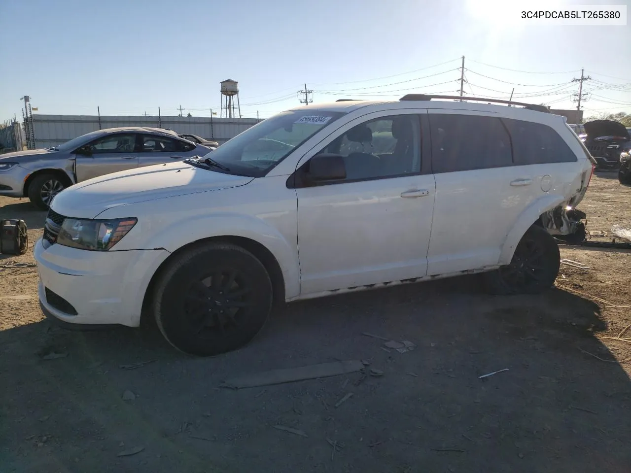 2020 Dodge Journey Se VIN: 3C4PDCAB5LT265380 Lot: 75699304