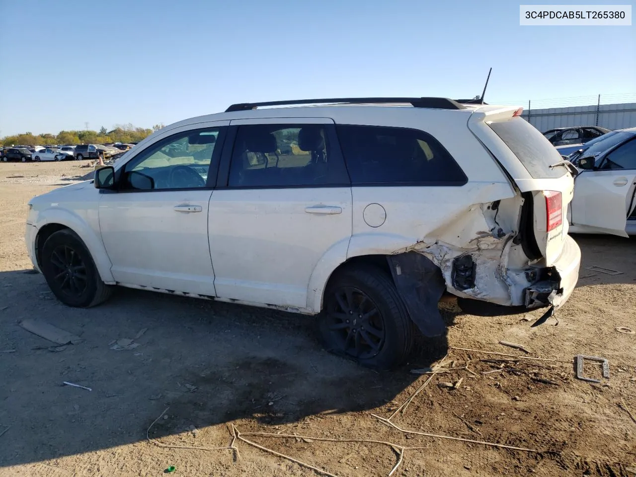 2020 Dodge Journey Se VIN: 3C4PDCAB5LT265380 Lot: 75699304