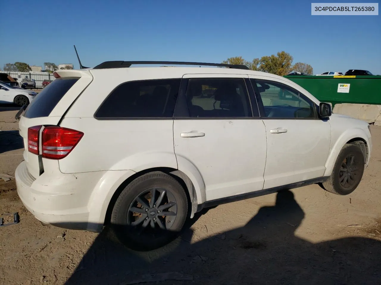 2020 Dodge Journey Se VIN: 3C4PDCAB5LT265380 Lot: 75699304