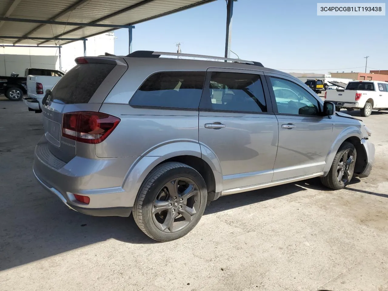 2020 Dodge Journey Crossroad VIN: 3C4PDCGB1LT193438 Lot: 75921744