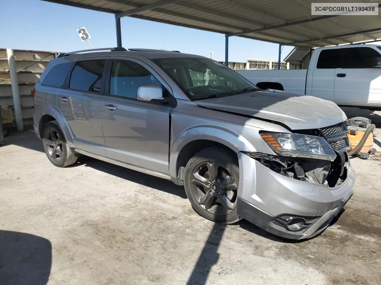 3C4PDCGB1LT193438 2020 Dodge Journey Crossroad