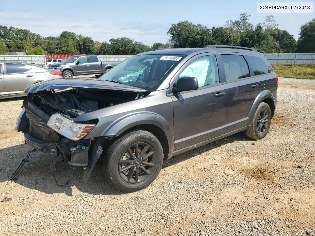 2020 Dodge Journey Se VIN: 3C4PDCABXLT272048 Lot: 76078304