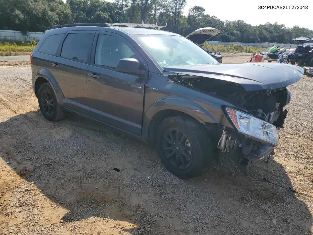 2020 Dodge Journey Se VIN: 3C4PDCABXLT272048 Lot: 76078304