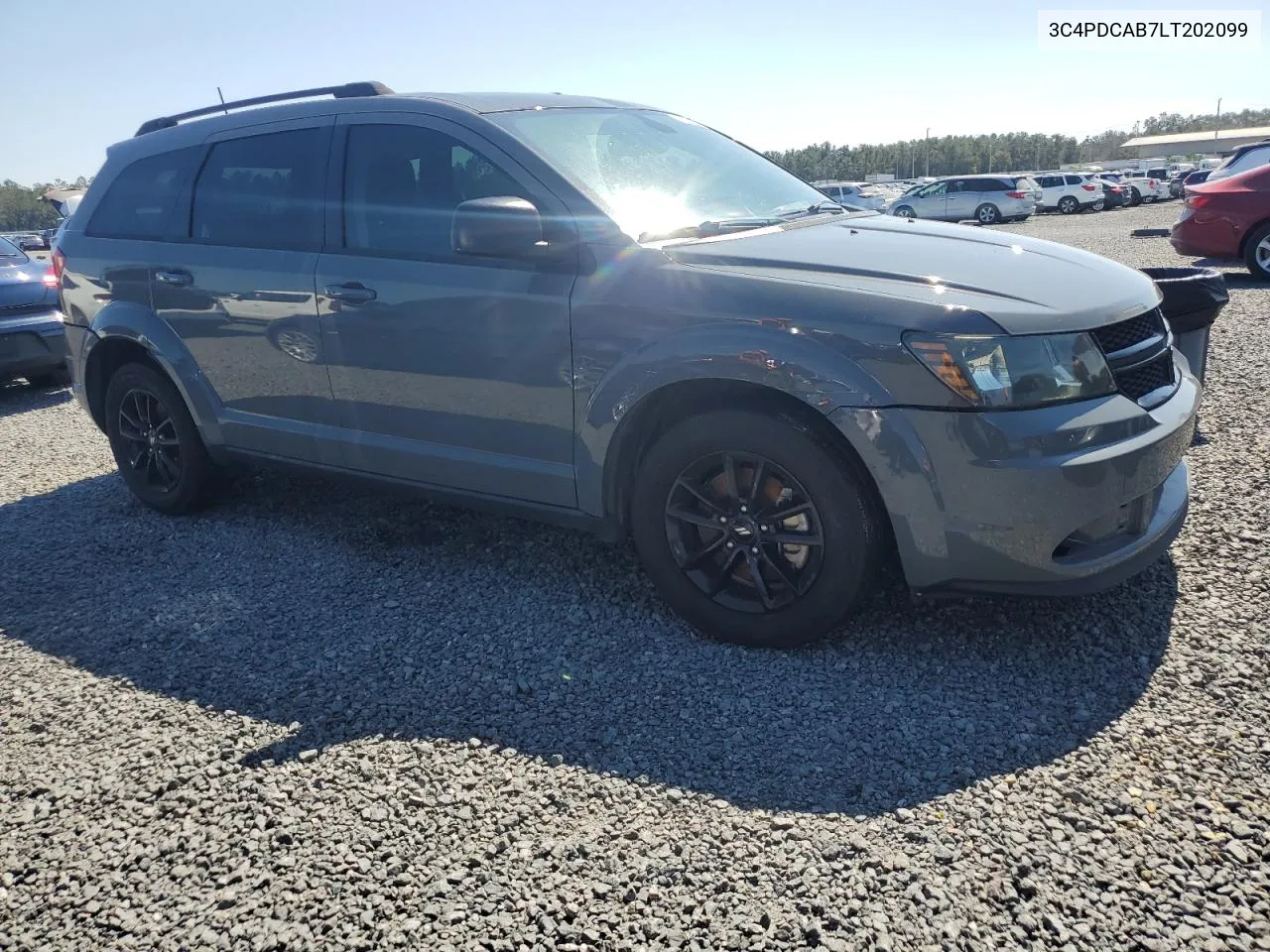 3C4PDCAB7LT202099 2020 Dodge Journey Se