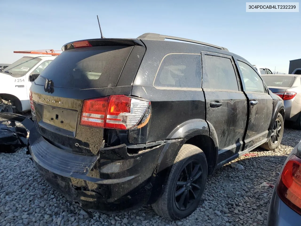 2020 Dodge Journey Se VIN: 3C4PDCAB4LT232239 Lot: 76356844