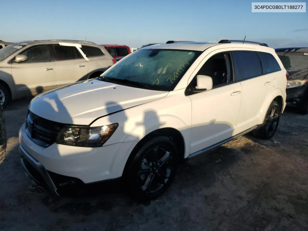 2020 Dodge Journey Crossroad VIN: 3C4PDCGB0LT188277 Lot: 76394974