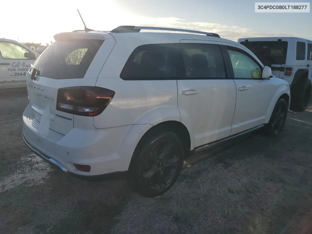 2020 Dodge Journey Crossroad VIN: 3C4PDCGB0LT188277 Lot: 76394974