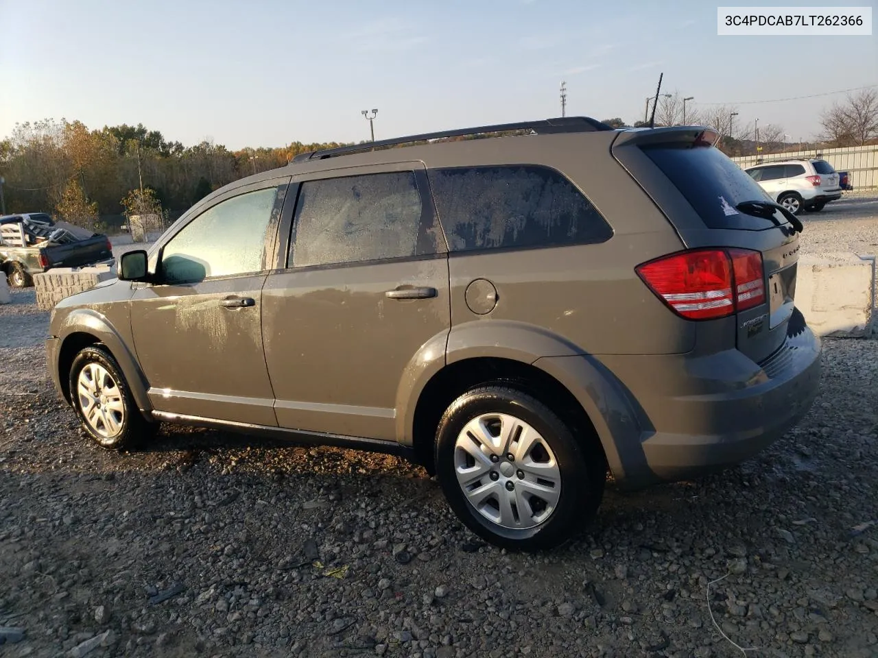 2020 Dodge Journey Se VIN: 3C4PDCAB7LT262366 Lot: 76485164