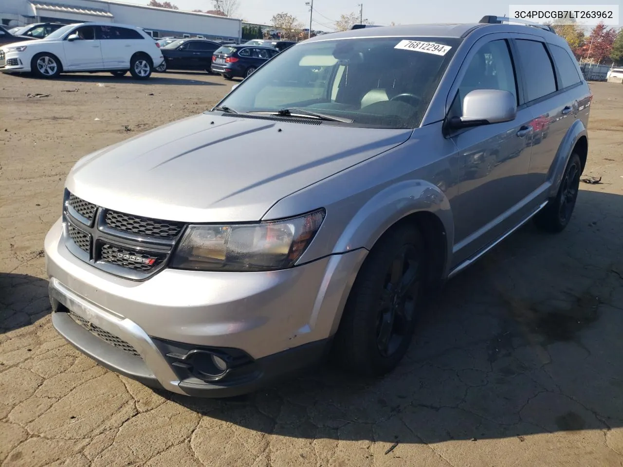 2020 Dodge Journey Crossroad VIN: 3C4PDCGB7LT263962 Lot: 76812294