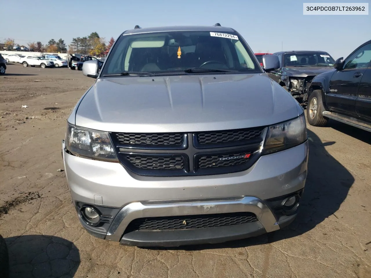 2020 Dodge Journey Crossroad VIN: 3C4PDCGB7LT263962 Lot: 76812294